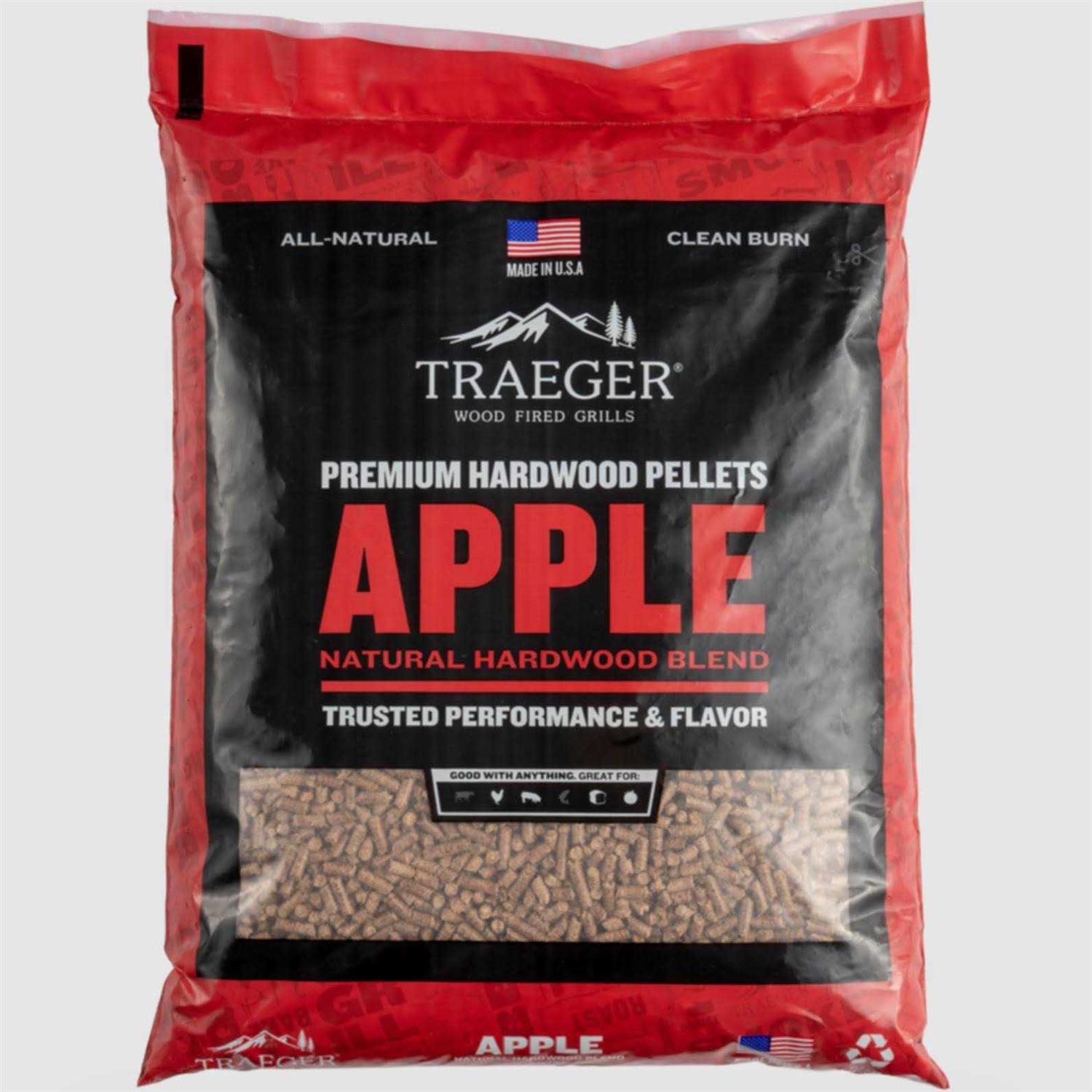 Traeger Apple Pellets