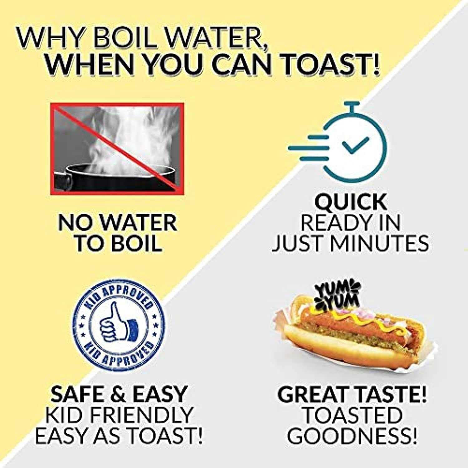 Nostalgia HDT600 Pop-Up Hot Dog