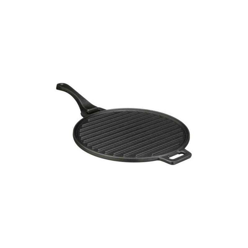 Ozark Trail 4-piece Cast Iron Skillet Set with Handles and Griddle
