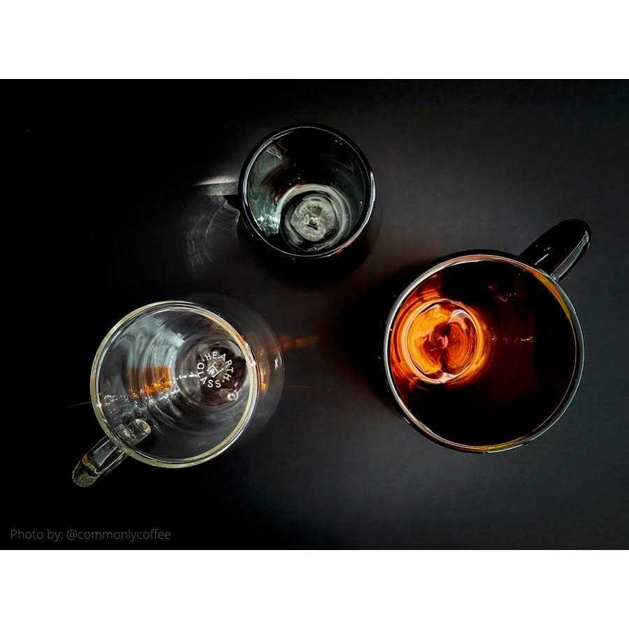 Hearth Glass Double Walled Glass Coffee Mugs