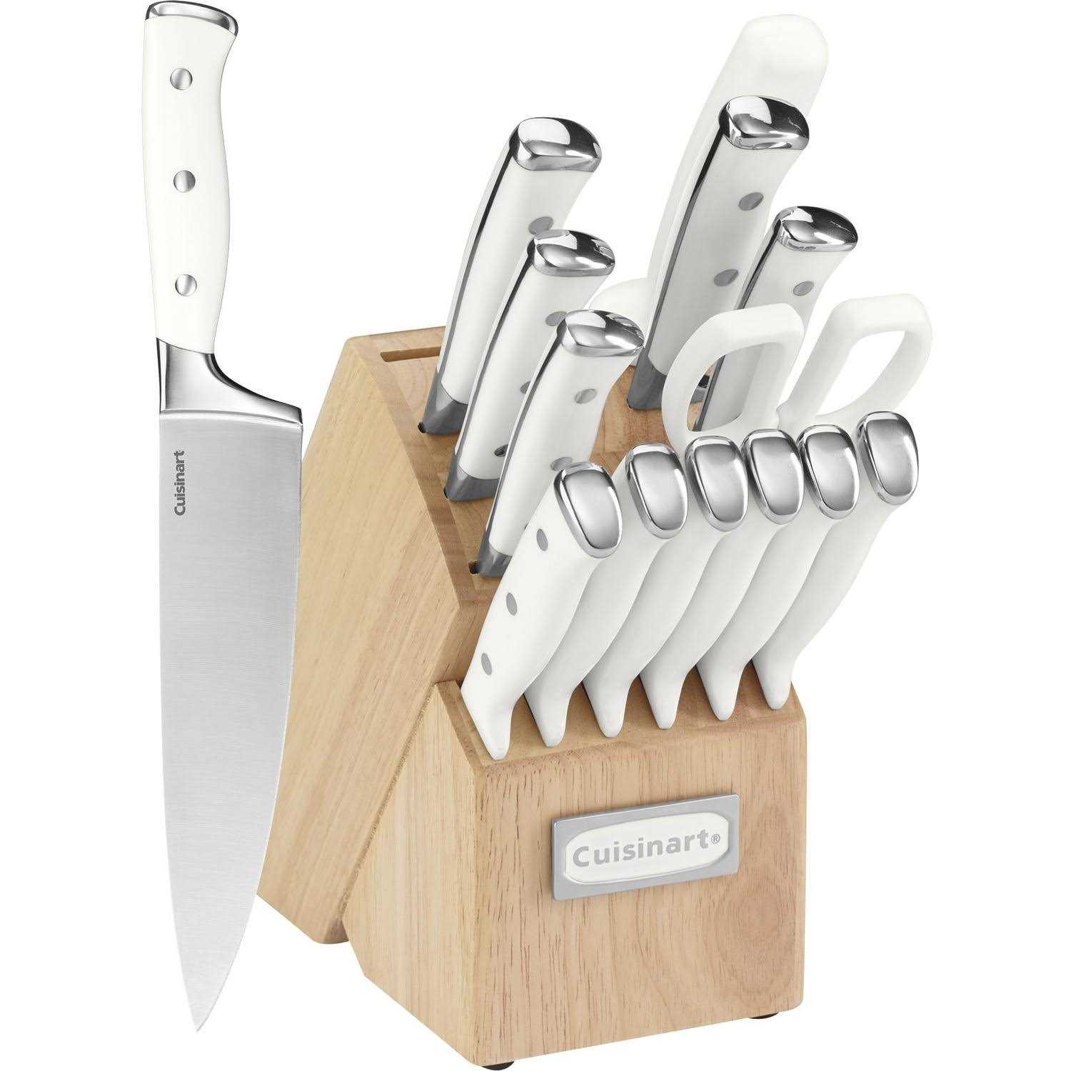 Cuisinart 15-Piece Triple Rivet Cutlery Block Set