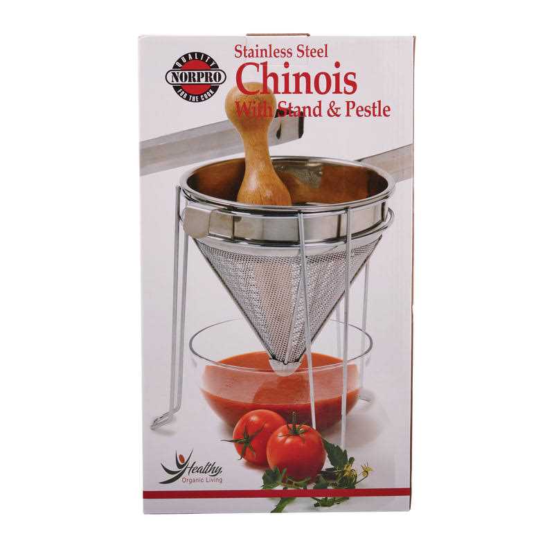 Norpro Chinois with Pestle and Stand