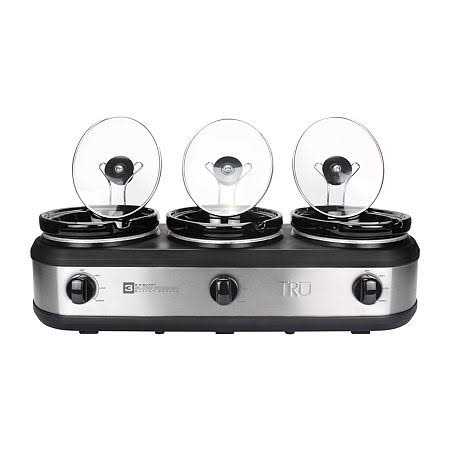 TRU Triple Slow Cooker