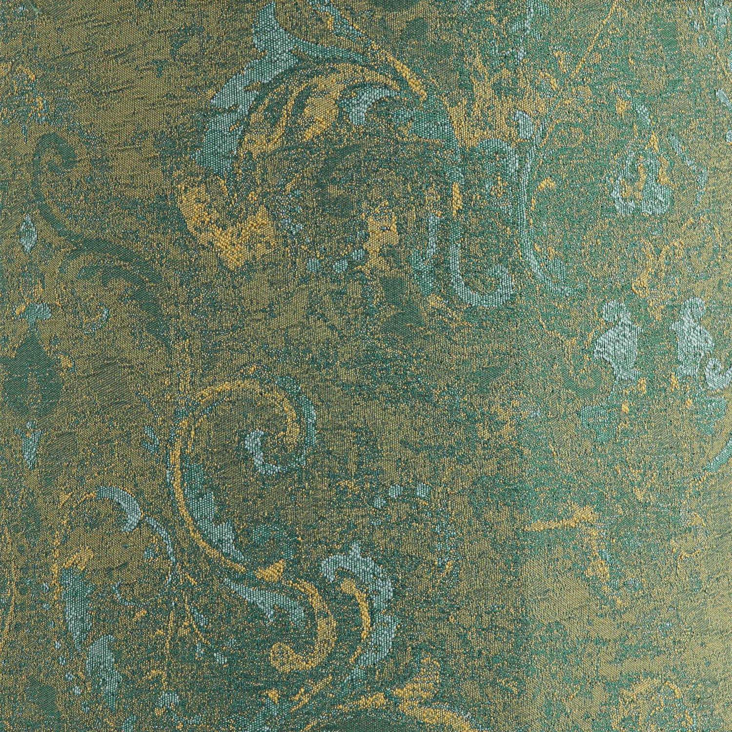 Springcrest Drum Lamp Shade Weiden Green Medium 13 Top x 14 Bottom x 10 High Spider with Replacement Harp and Finial Fitting