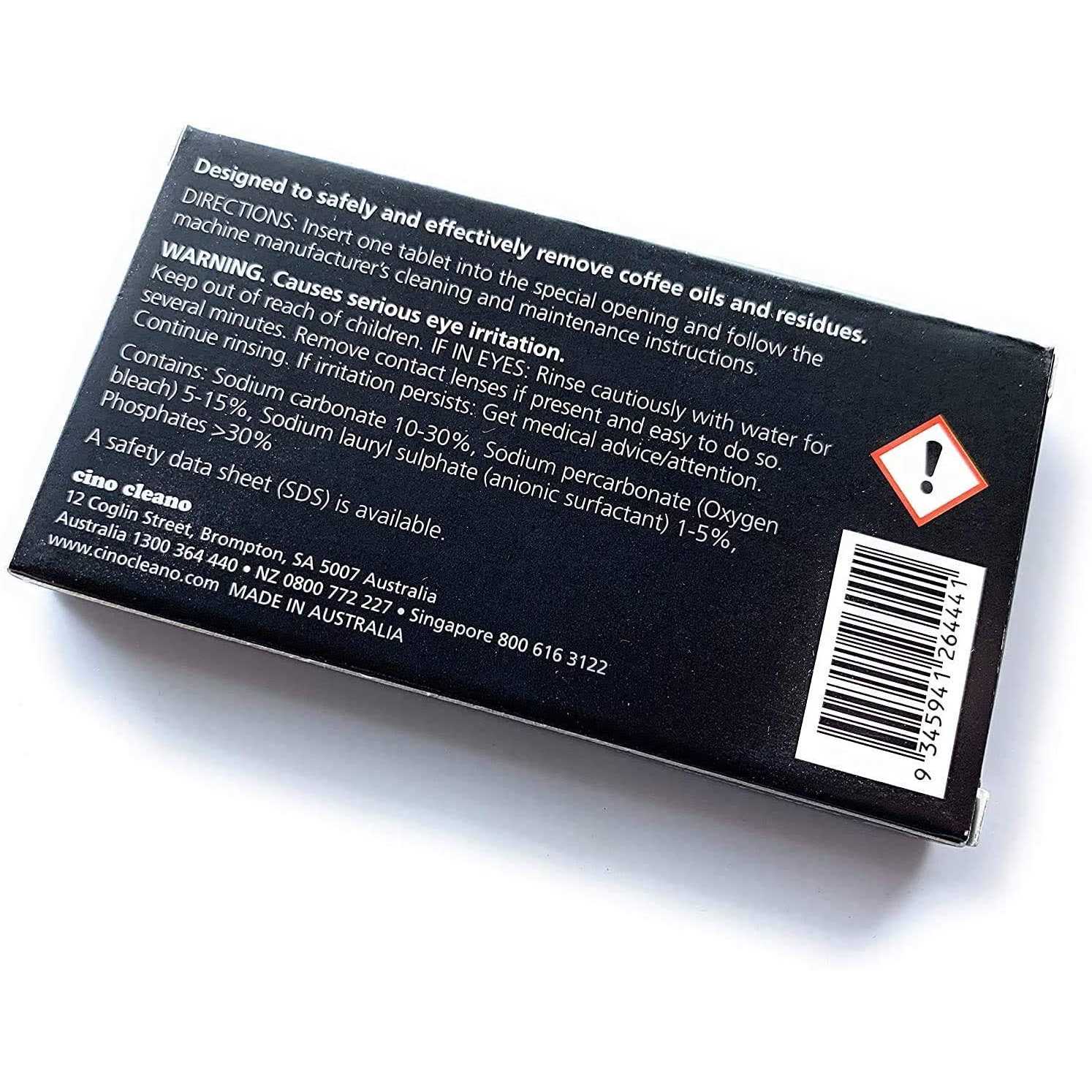 Cino Cleano Espresso Machine Cleaning Tablets