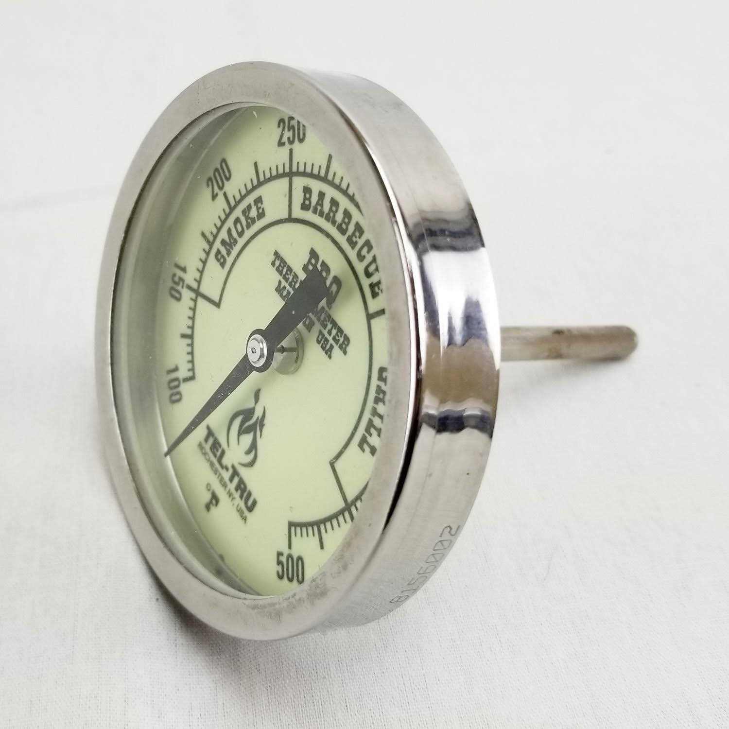 Tel-Tru BQ300 Barbecue Thermometer 3 inch dial