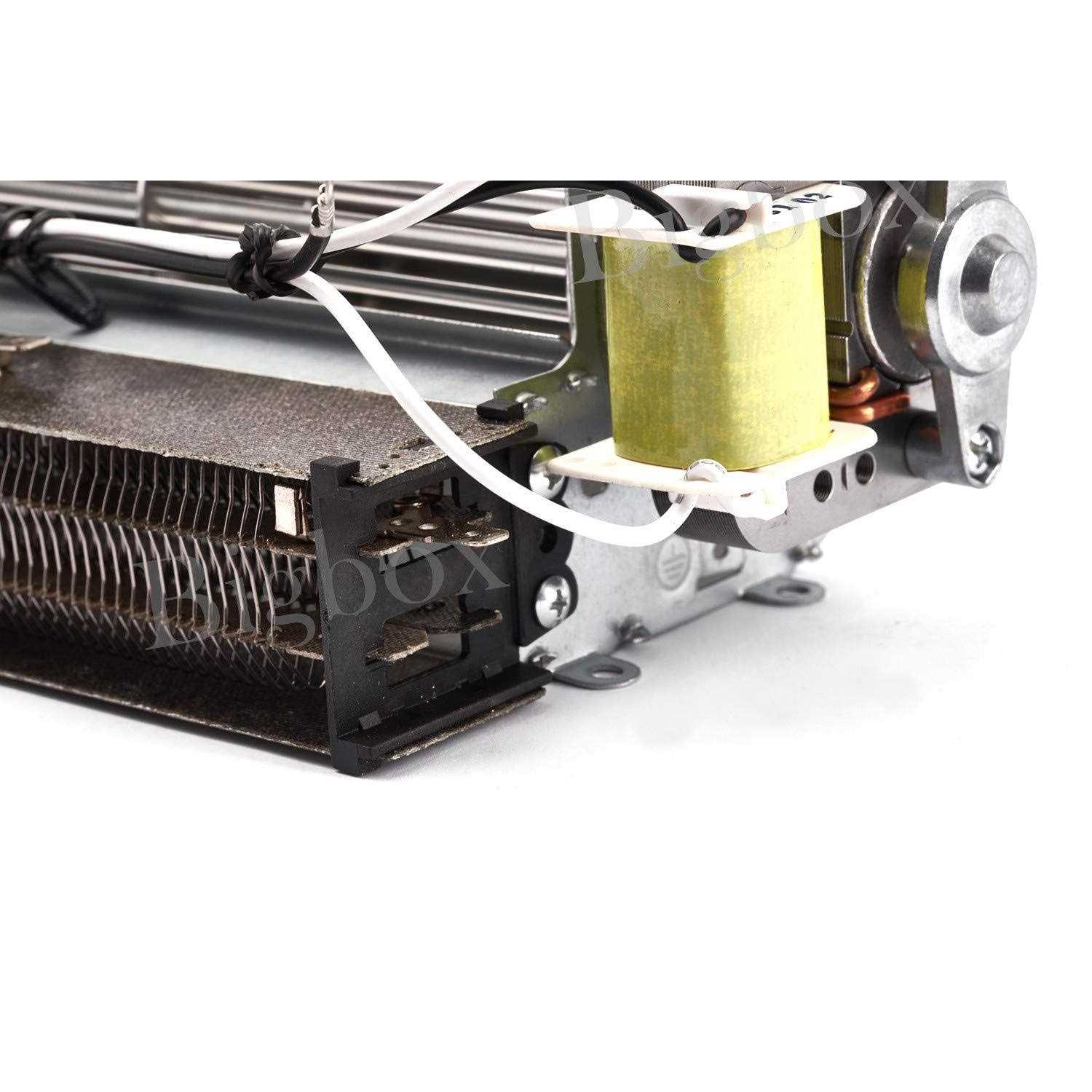 Replacement Fireplace Fan Blower and Heating Element for Twinstar Electric Firep