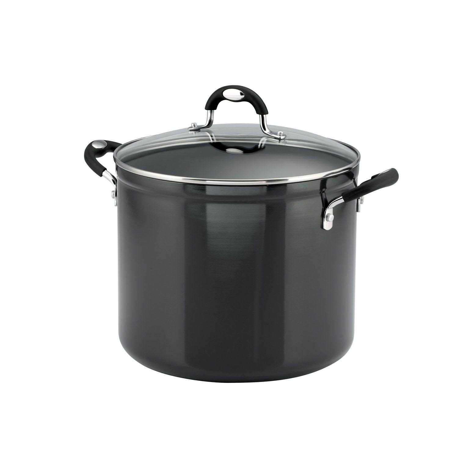 Tramontina 8 Qt Style Gray Non Stick Covered Stock Pot