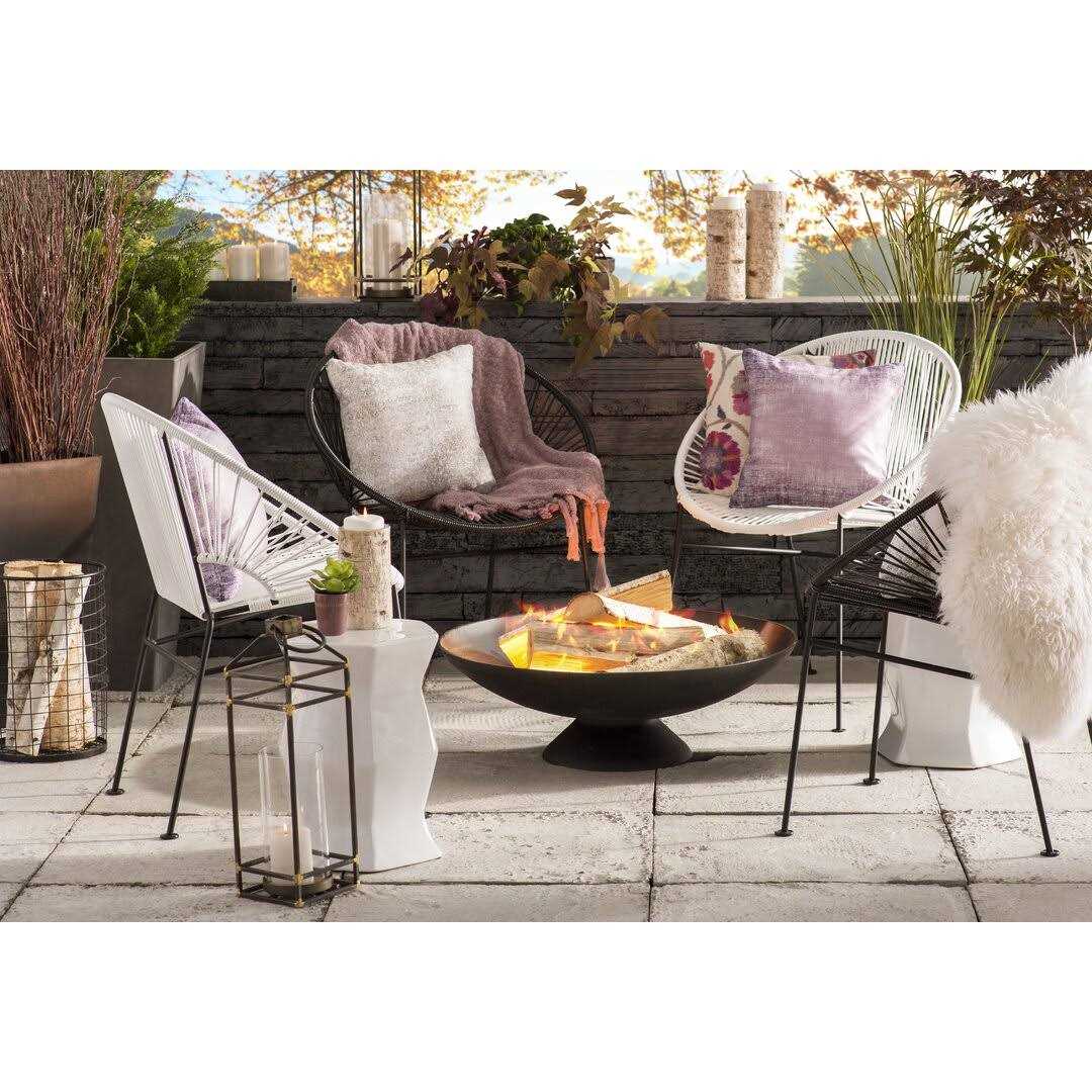 Millwood Pines Howland Cast Iron Wood Burning Fire Pit