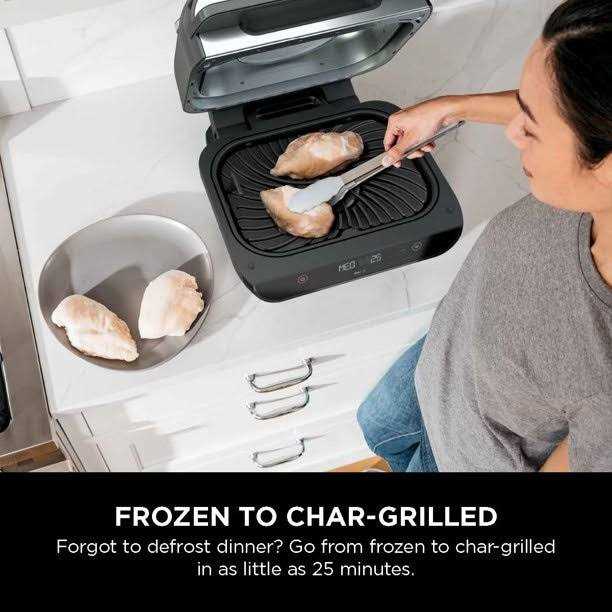Ninja Foodi Smart XL 4-in-1 Indoor Grill with Roast & Bake Air Fryer FG550