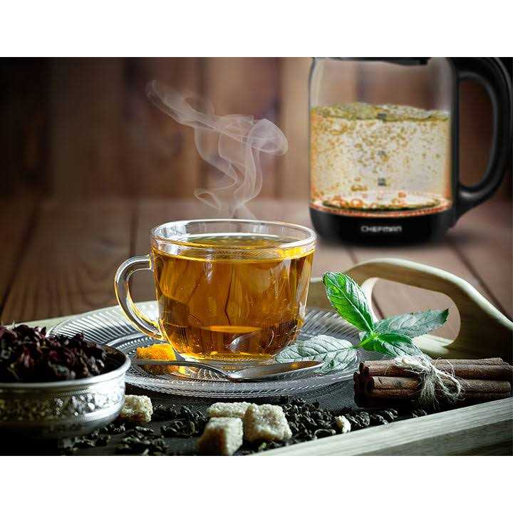 Chefman Electric Glass Tea Kettle
