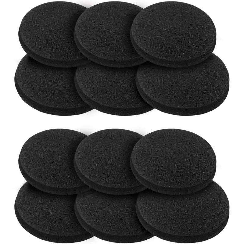 12 Pieces Activated Charcoal Carbon Filters Compost Bin Replacement Filters