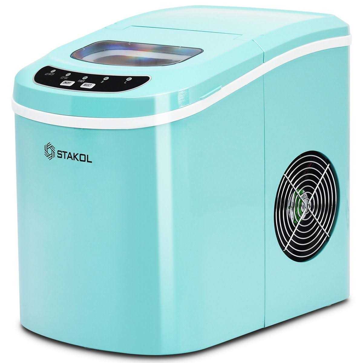 Costway Mini Portable Compact Electric Ice Maker Machine