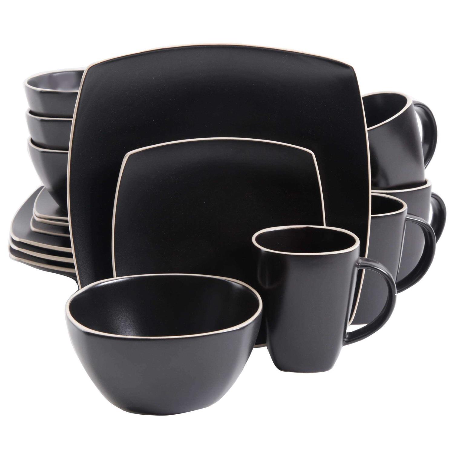 Gibson 16-Piece Soho Lounge Dinnerware Set