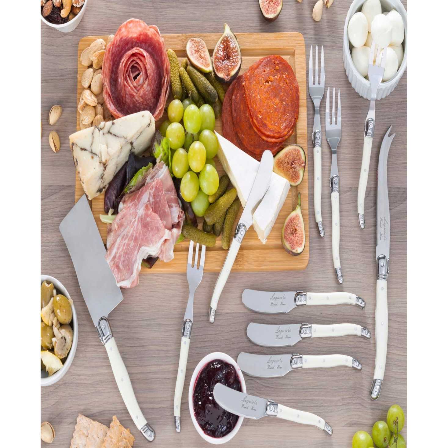 French Home Laguiole Ultimate 11-Piece Charcuterie Set
