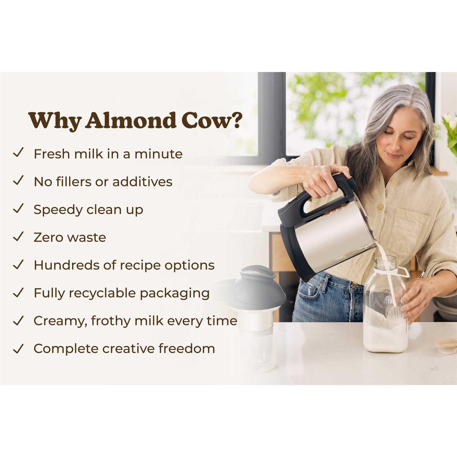 Almond Cow The Plant-Based Milk Maker