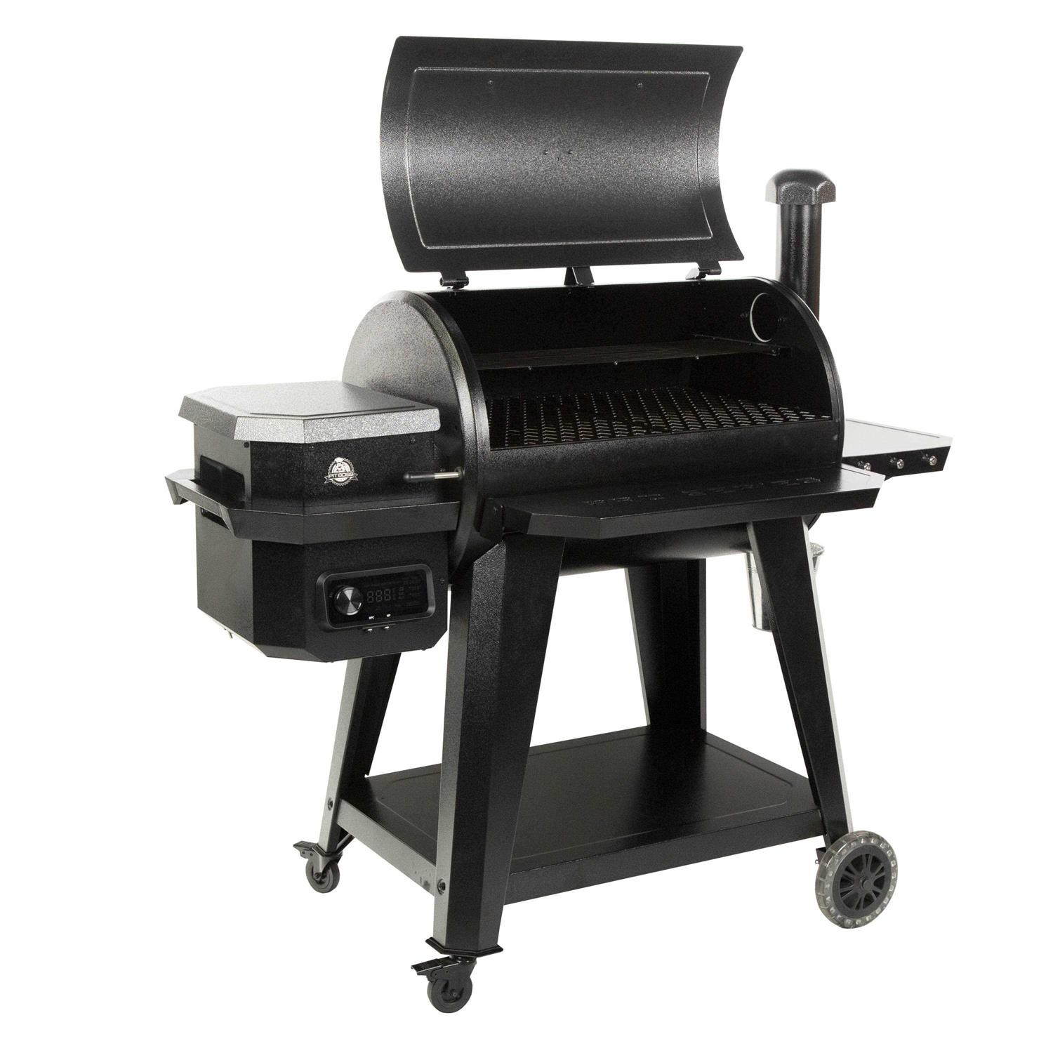 Pit Boss Pro Series 850-Sq in Hammertone Pellet Grill with smart compatibility 10575
