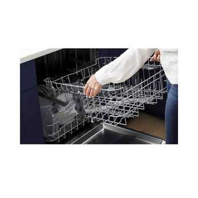 GE Front Control With Plastic Interior Dishwasher With Sanitize
