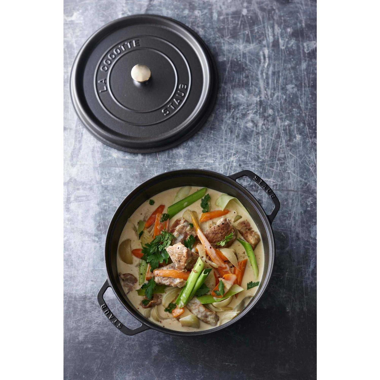 Cast Iron Round Cocotte Staub