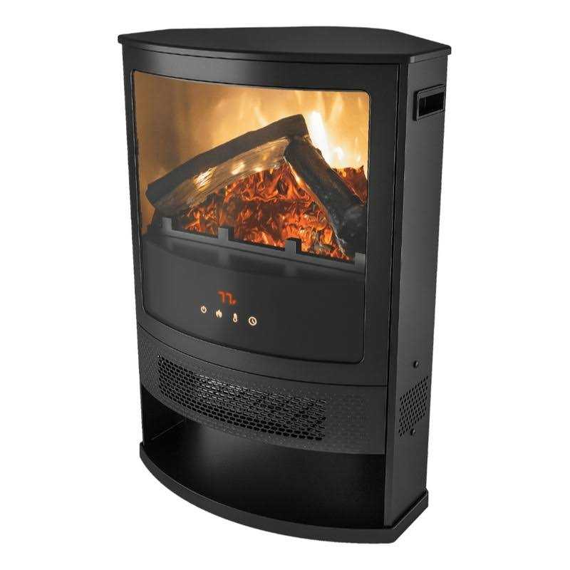 Better Homes & Gardens Rounded Corner Electric Fire Stove Heater