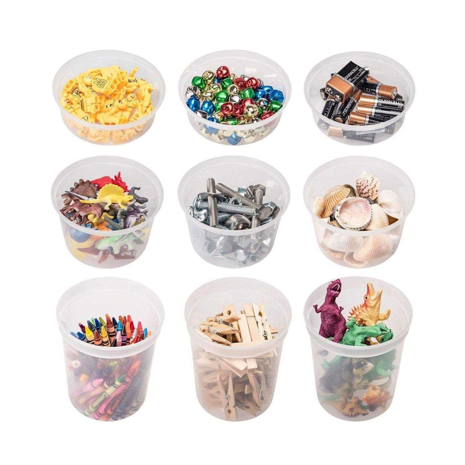 Durahome Deli Containers with Lids Food Storage Leakproof