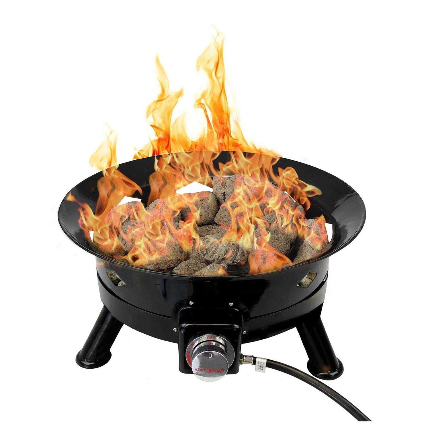 Flame King Smokeless Propane Fire Pit