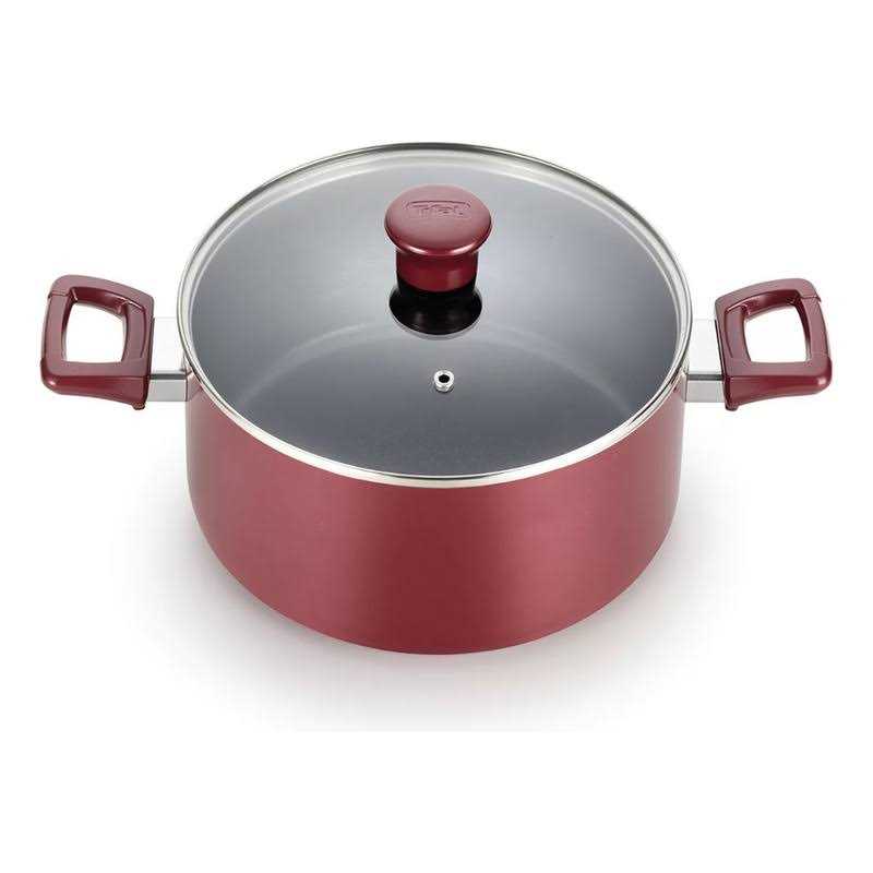 T-Fal Essentials 20 pc. Nonstick Red Cookware Set