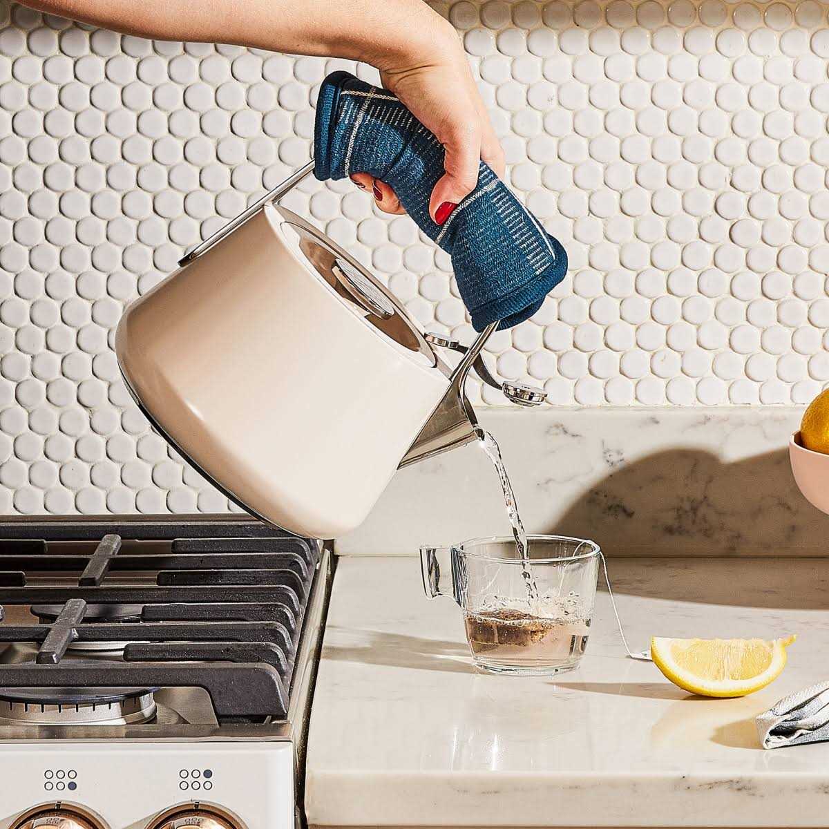 Caraway Whistling Tea Kettle