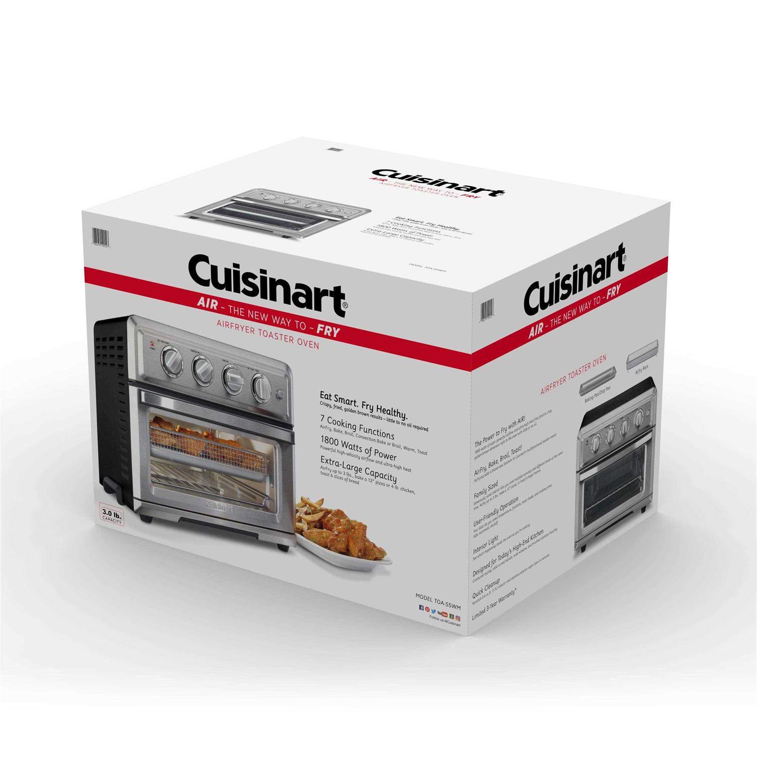 Cuisinart Convection Toaster Oven TOA-55WM with Air Fry