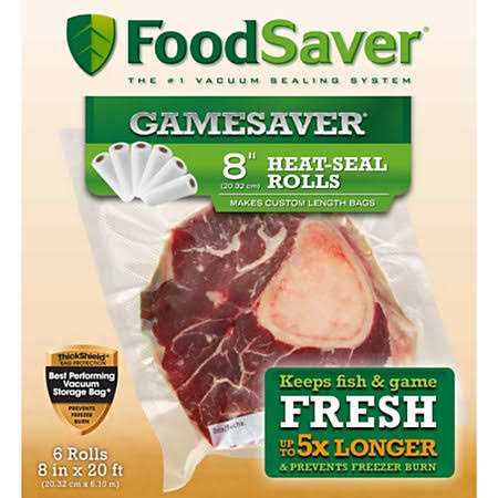 FoodSaver GameSaver 8 Rolls