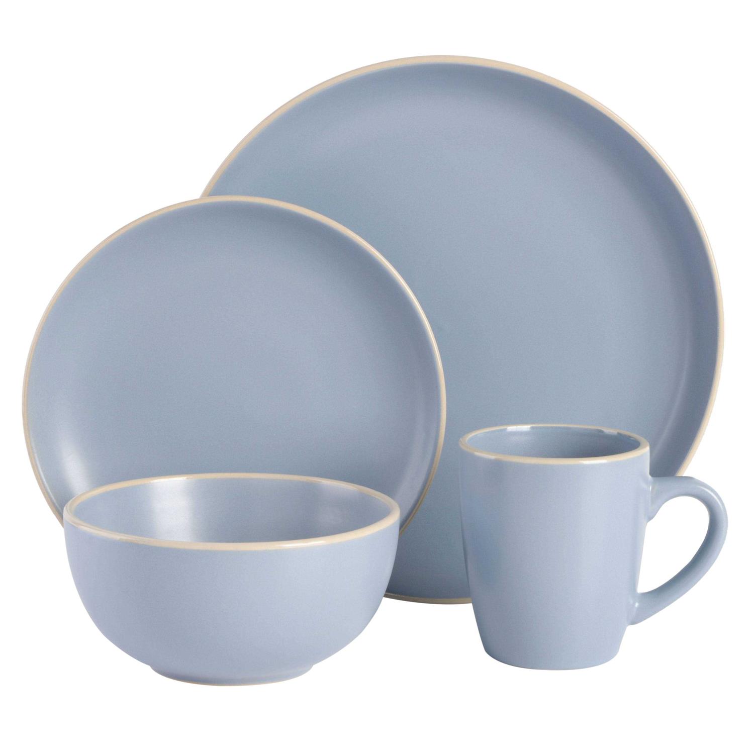 Gibson Home Rockaway 32 Piece Dinnerware Set