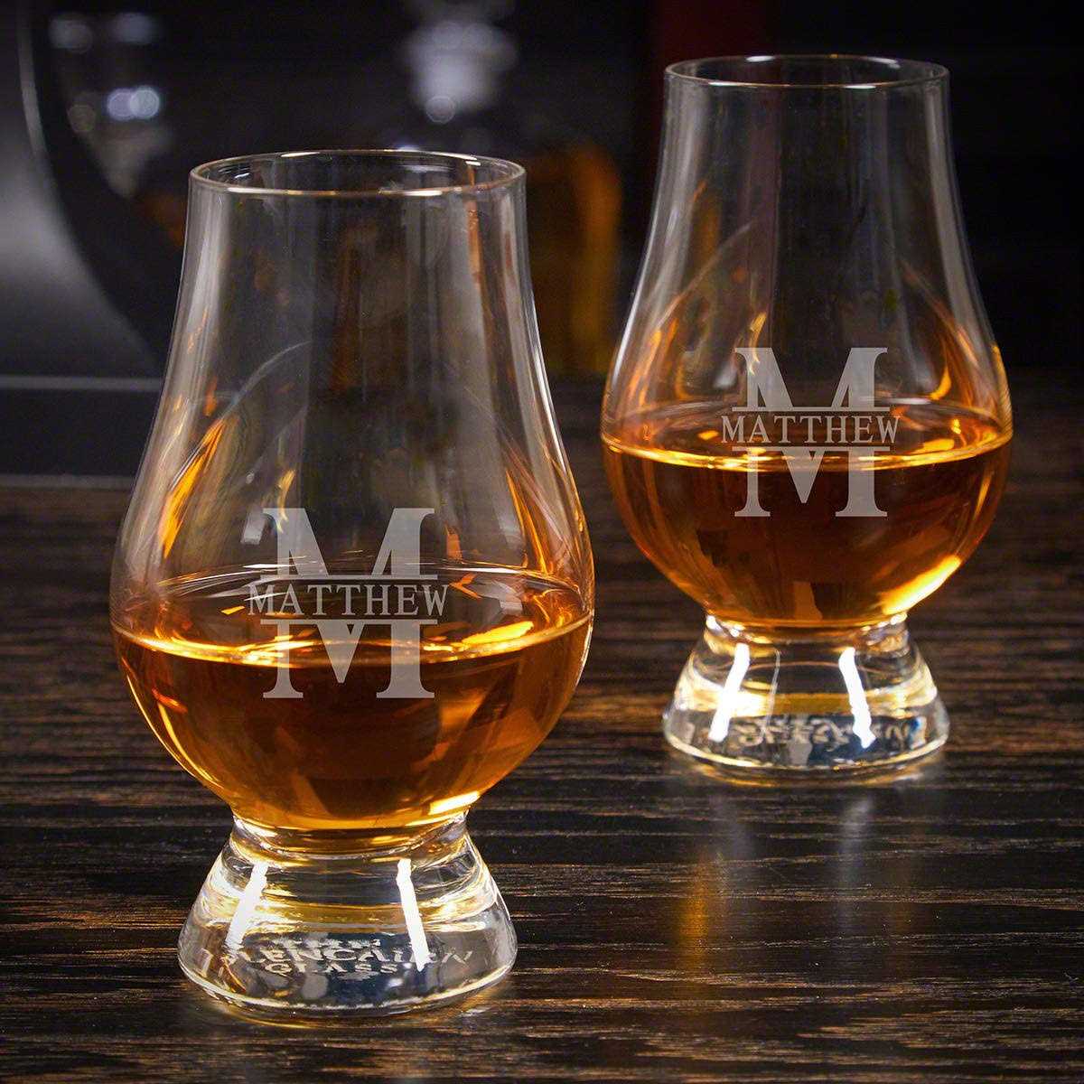 HomeWetBar Oakmont Personalized Glencairn Glasses