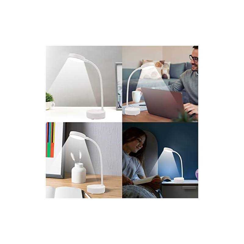 ZZENRYSAM 2 Pack LED Desk Lamp Table Lamp Desk Lamps for Home Office