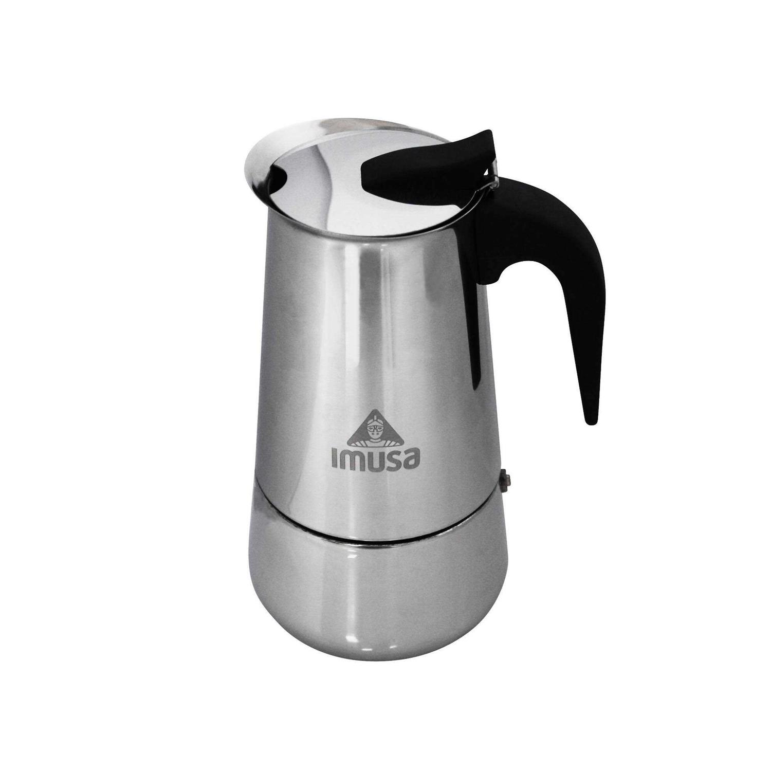IMUSA B120-22062m 6-Cup Stainless Steel Espresso Coffeemaker