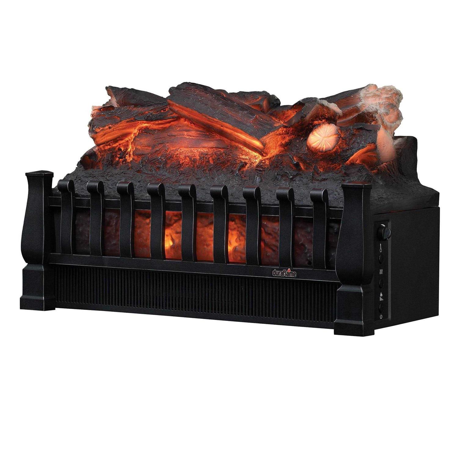 Duraflame Dfi021aru Electric Log Set Heater with Realistic Ember Bed