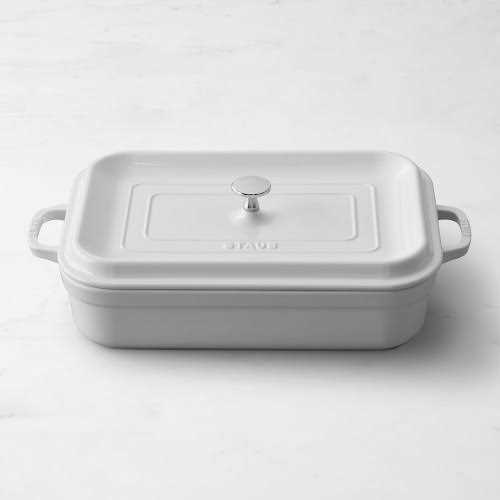 Staub Stoneware Rectangular Covered Baker