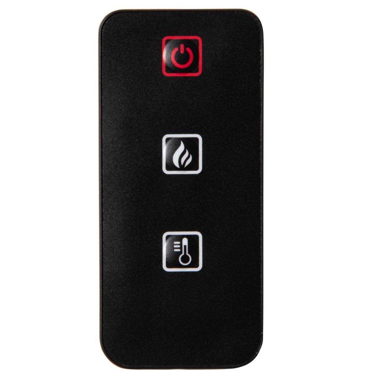 HOMCOM Electric Fireplace with Mantel and Remote Control 820-161V01