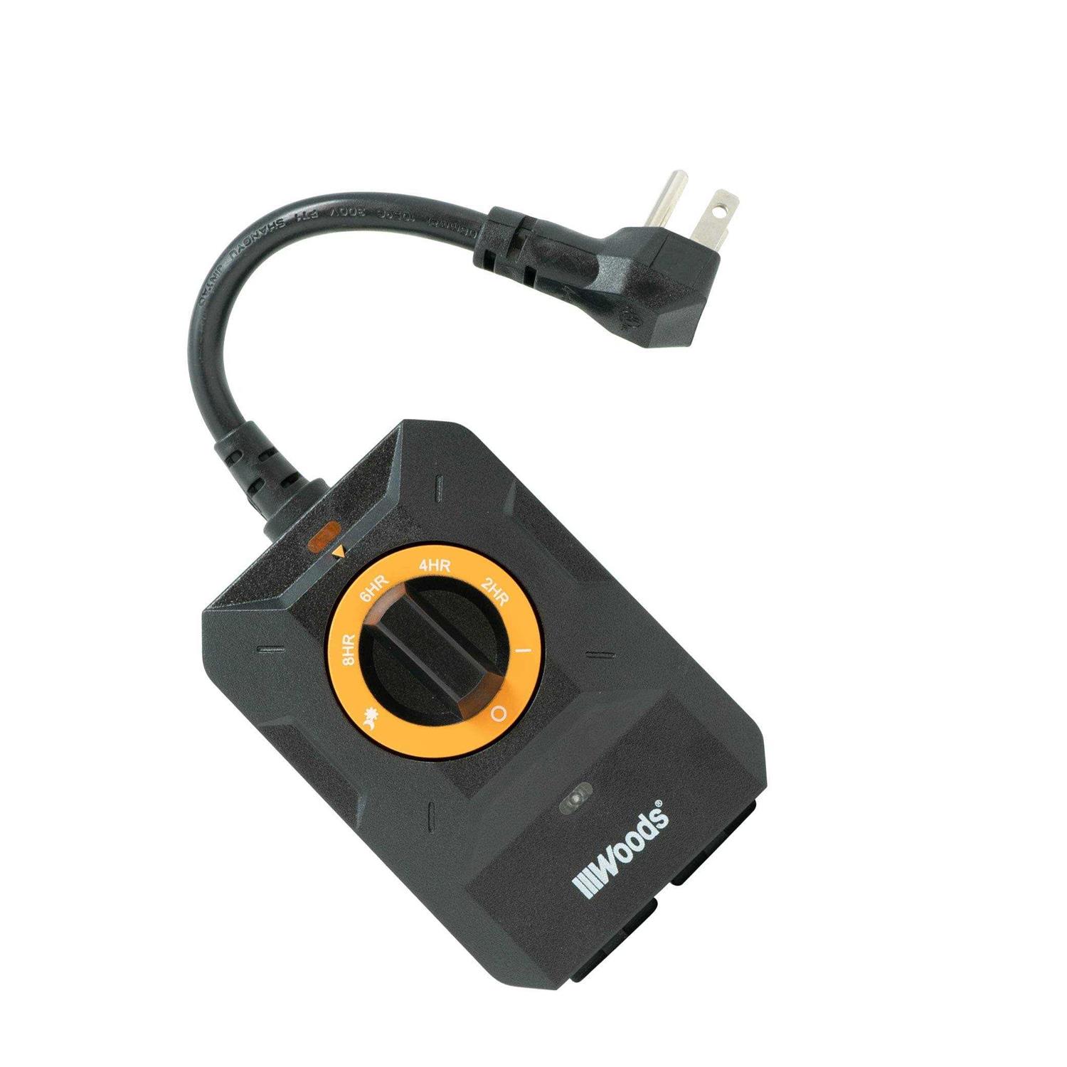 Woods 50122WD Outdoor Dusk to Dawn Lighting Timer