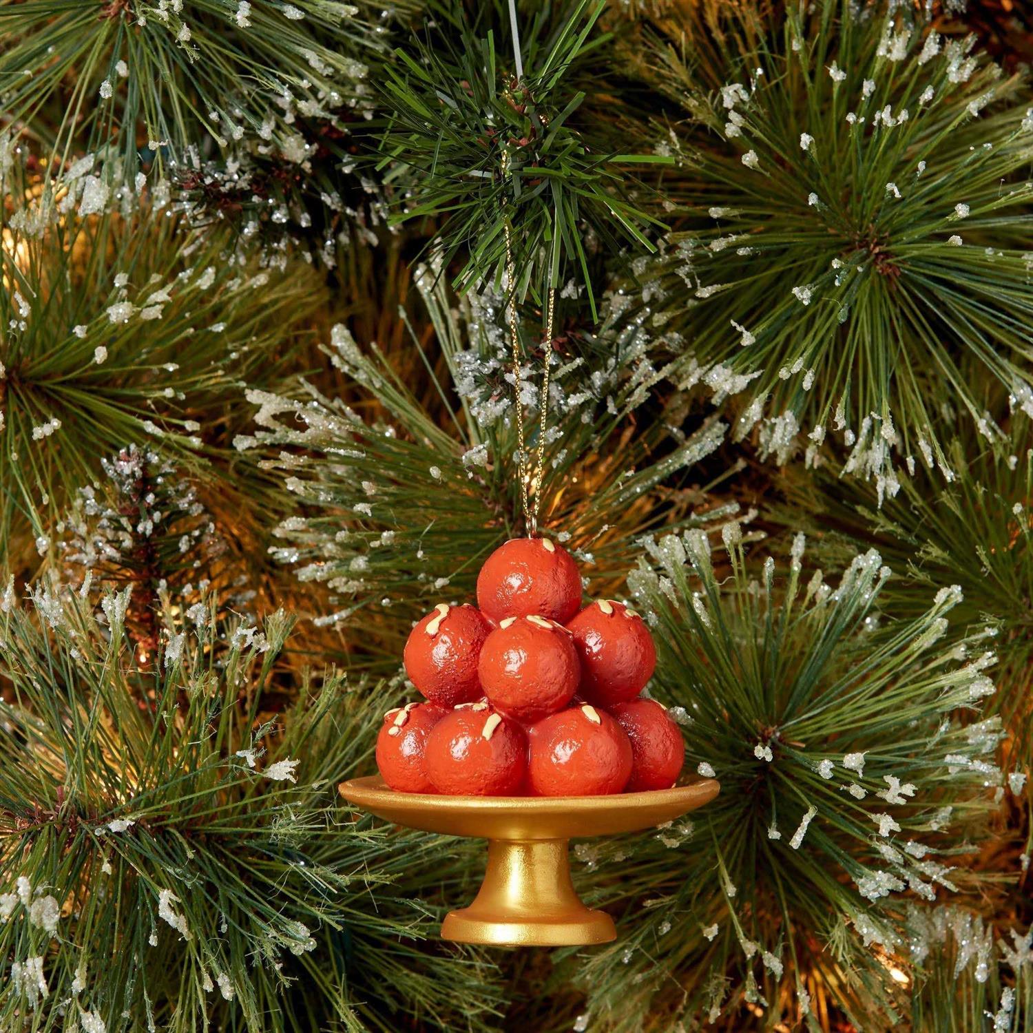 Wondershop 3.25 Gulab Jamun Christmas Tree Ornament