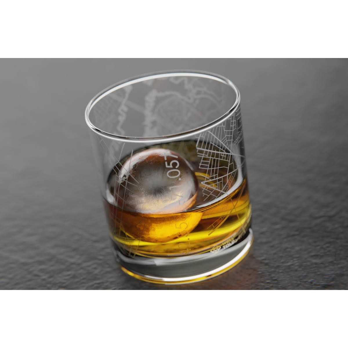 Well Told Design City Rocks Glass