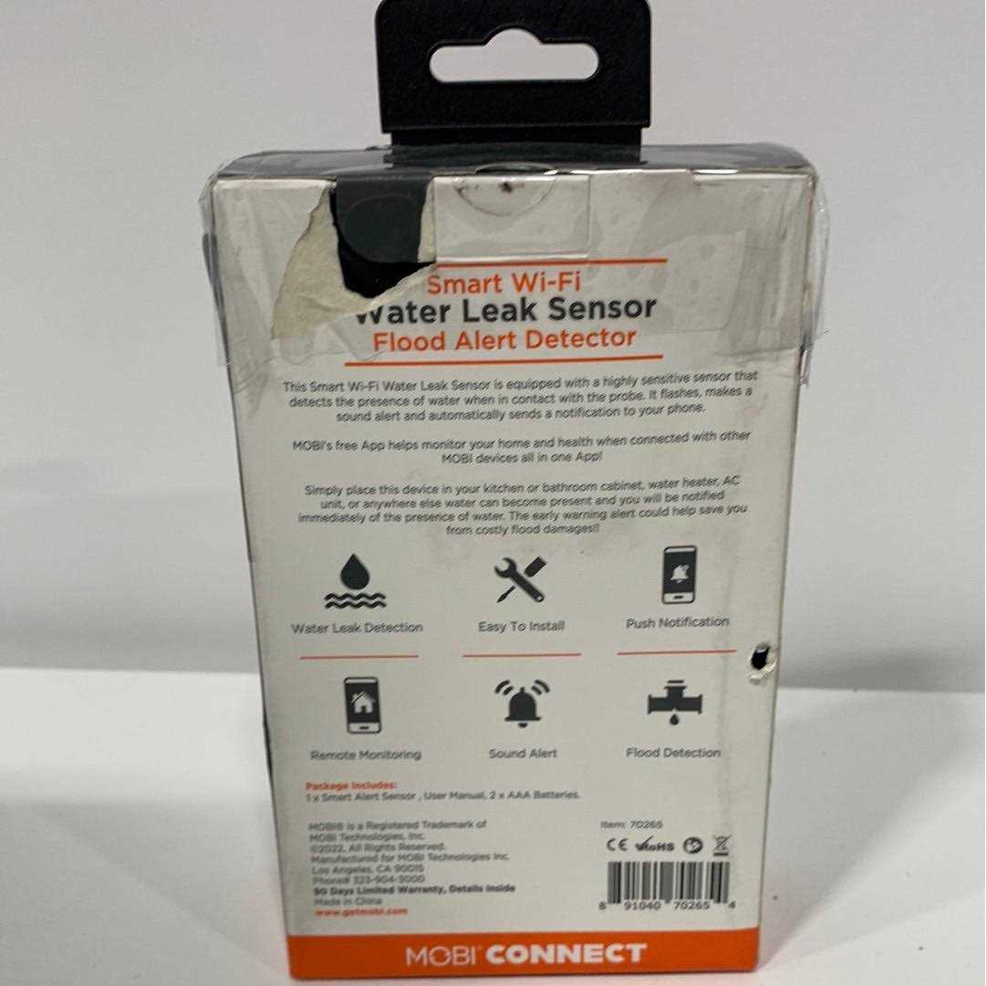 Mobi Smart WiFi Water Leak Sensor