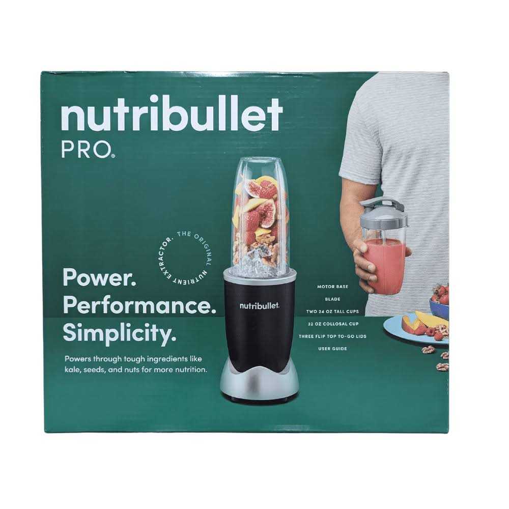 Nutribullet Pro 900W Black Blender