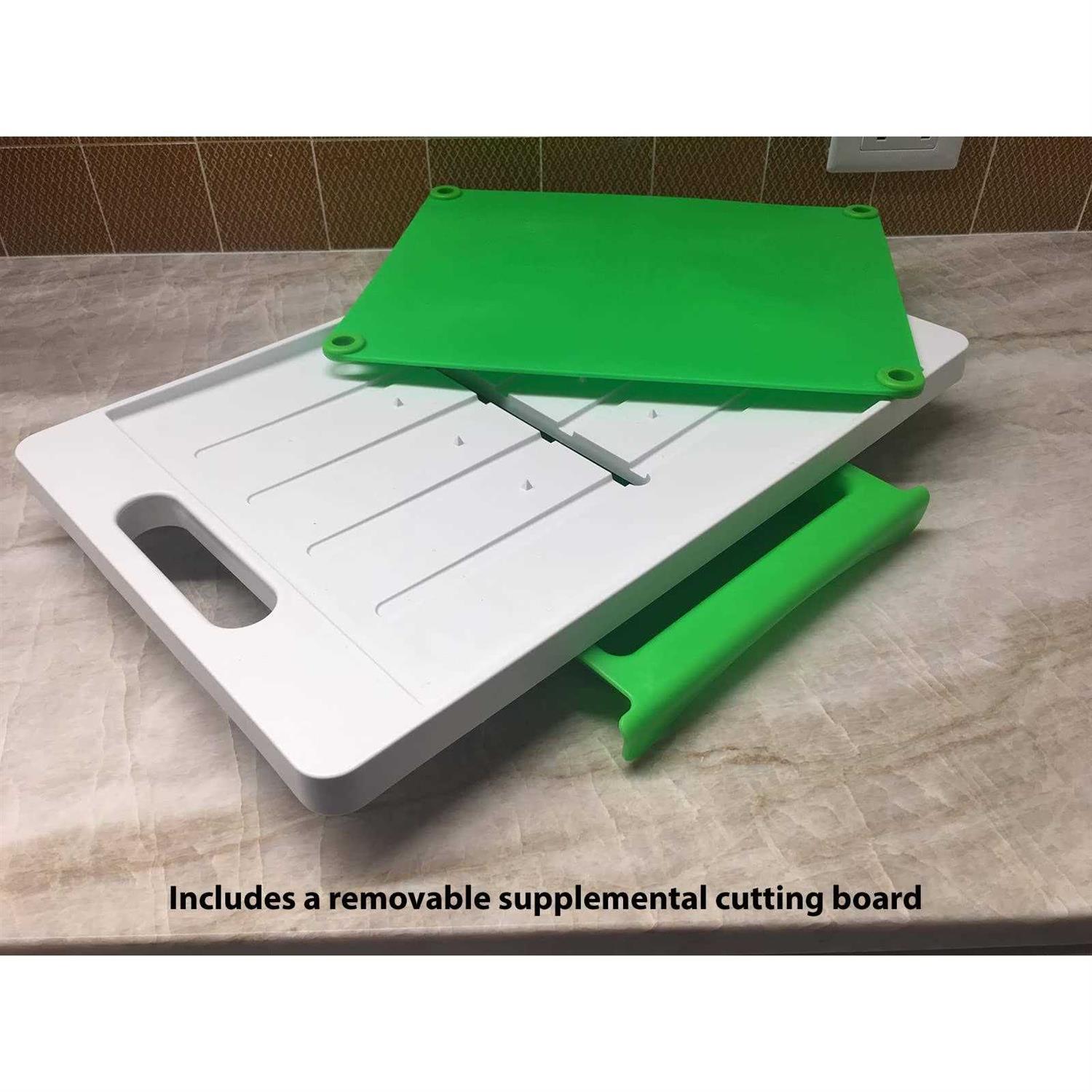 Karving King 2-in-1 Dripless Cutting Board