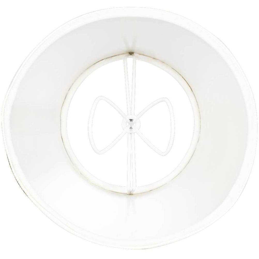 Springcrest Set Empire Lamp Shades Small 3 Top x 5 Bottom x High Candelabra Clip-On Fitting