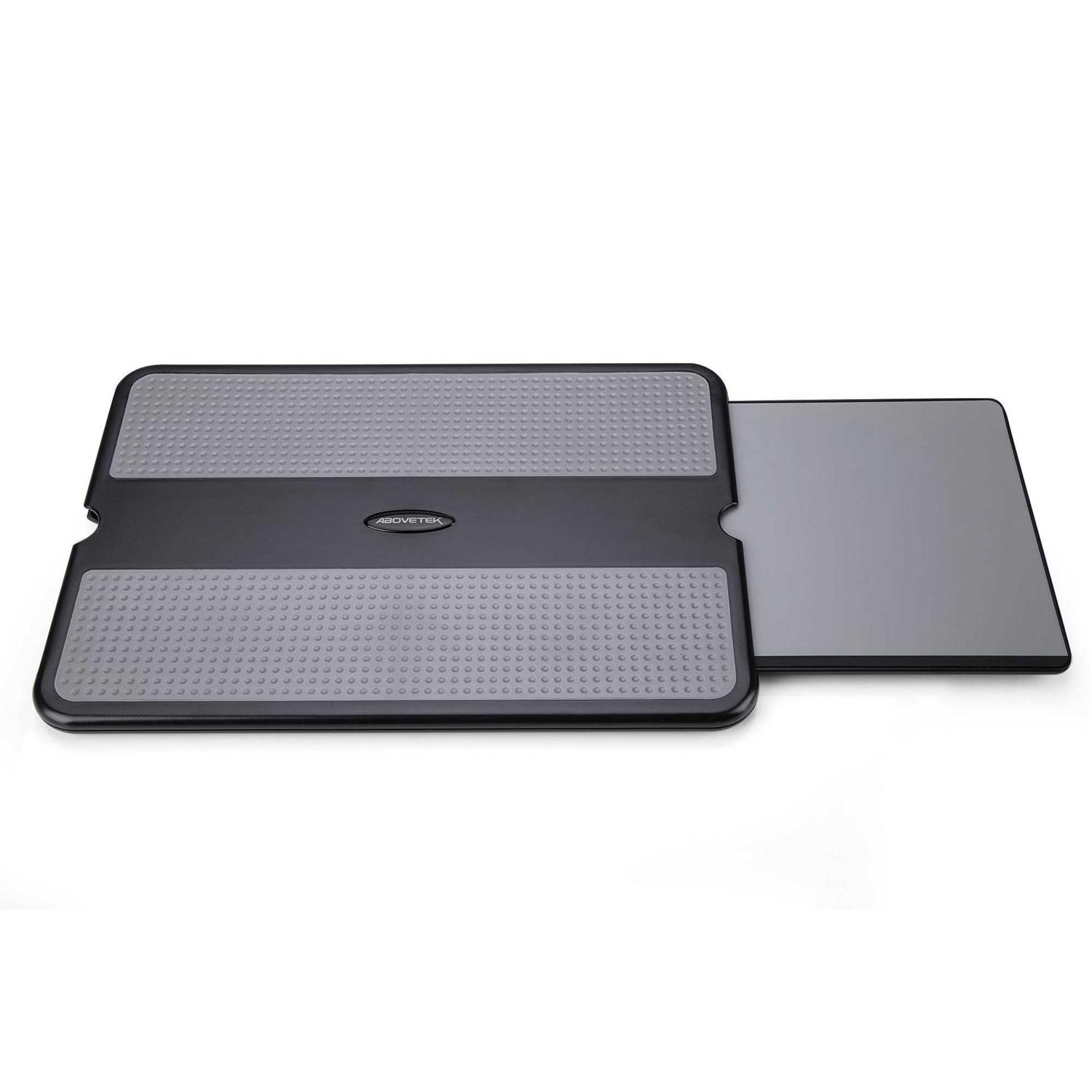 AboveTEK Portable Laptop Lap Desk w/Retractable Left/Right Mouse Pad Tray