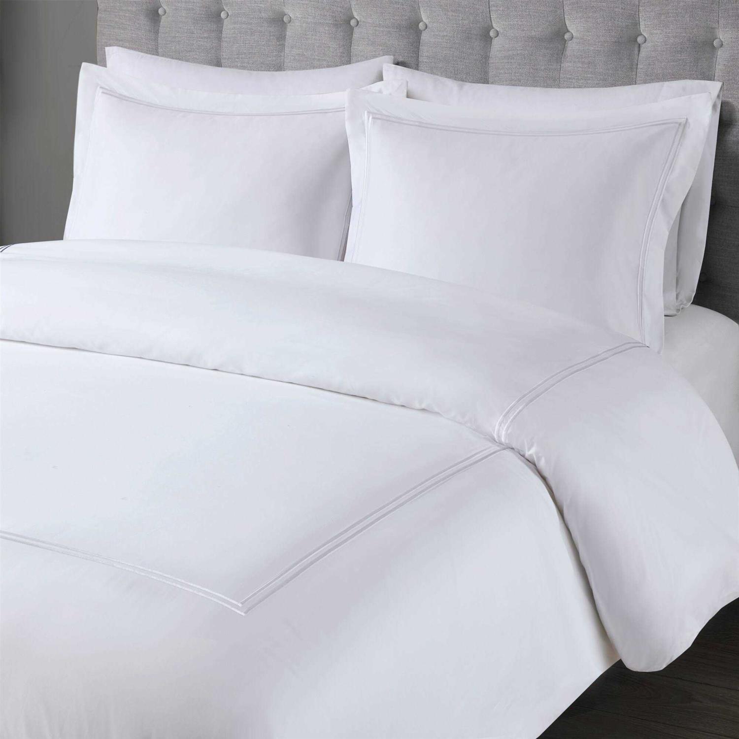 500 Thread Count Luxury Collection 100% Cotton Sateen Embroidered Set Madison Park Signature