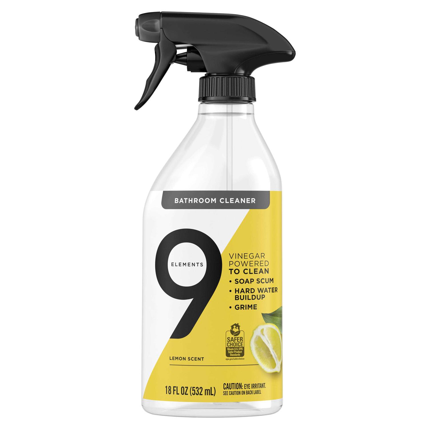 9 Elements Bathroom Cleaner Lemon Scent
