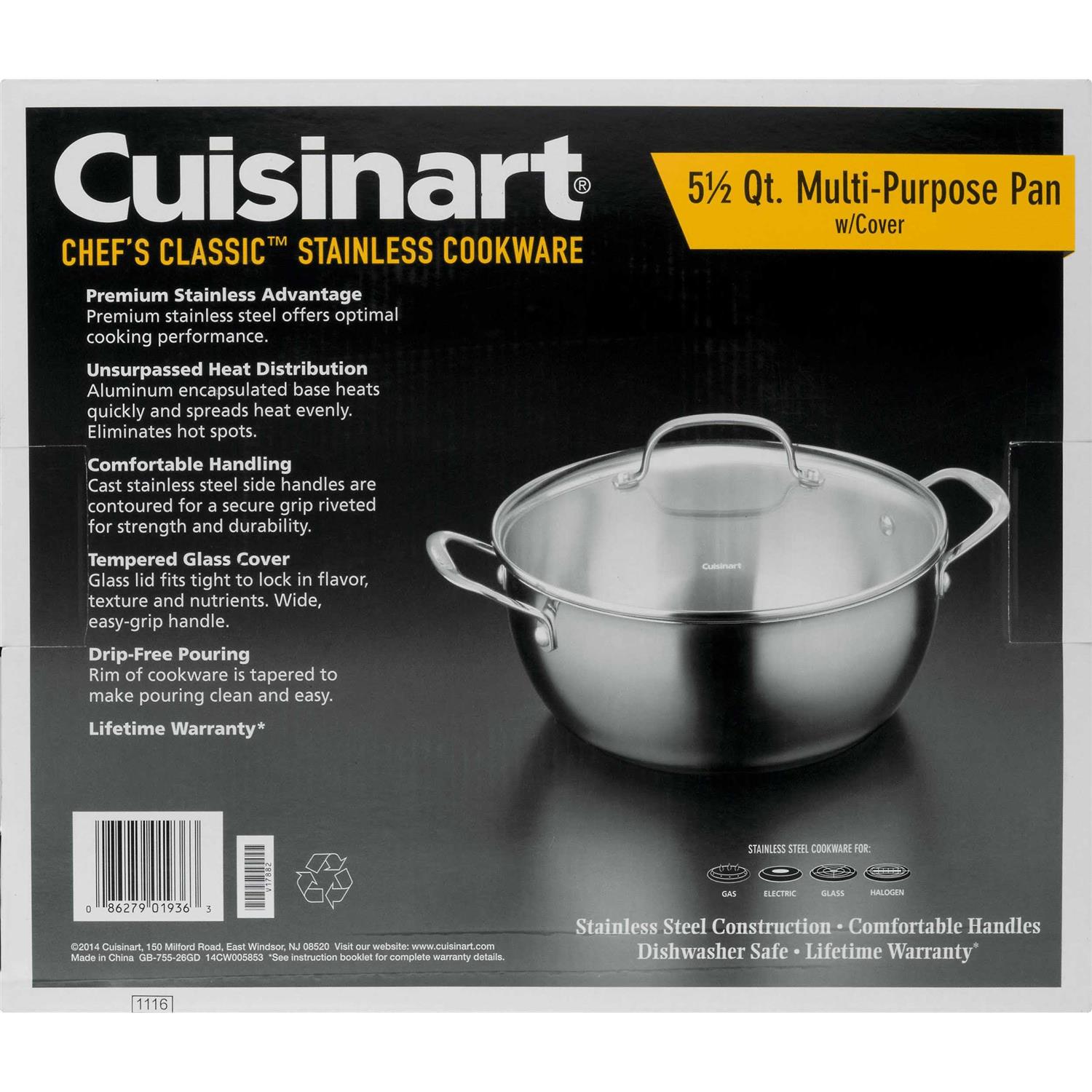 Cuisinart Classic Stainless 5.5-qt Multi-Purpose Pot