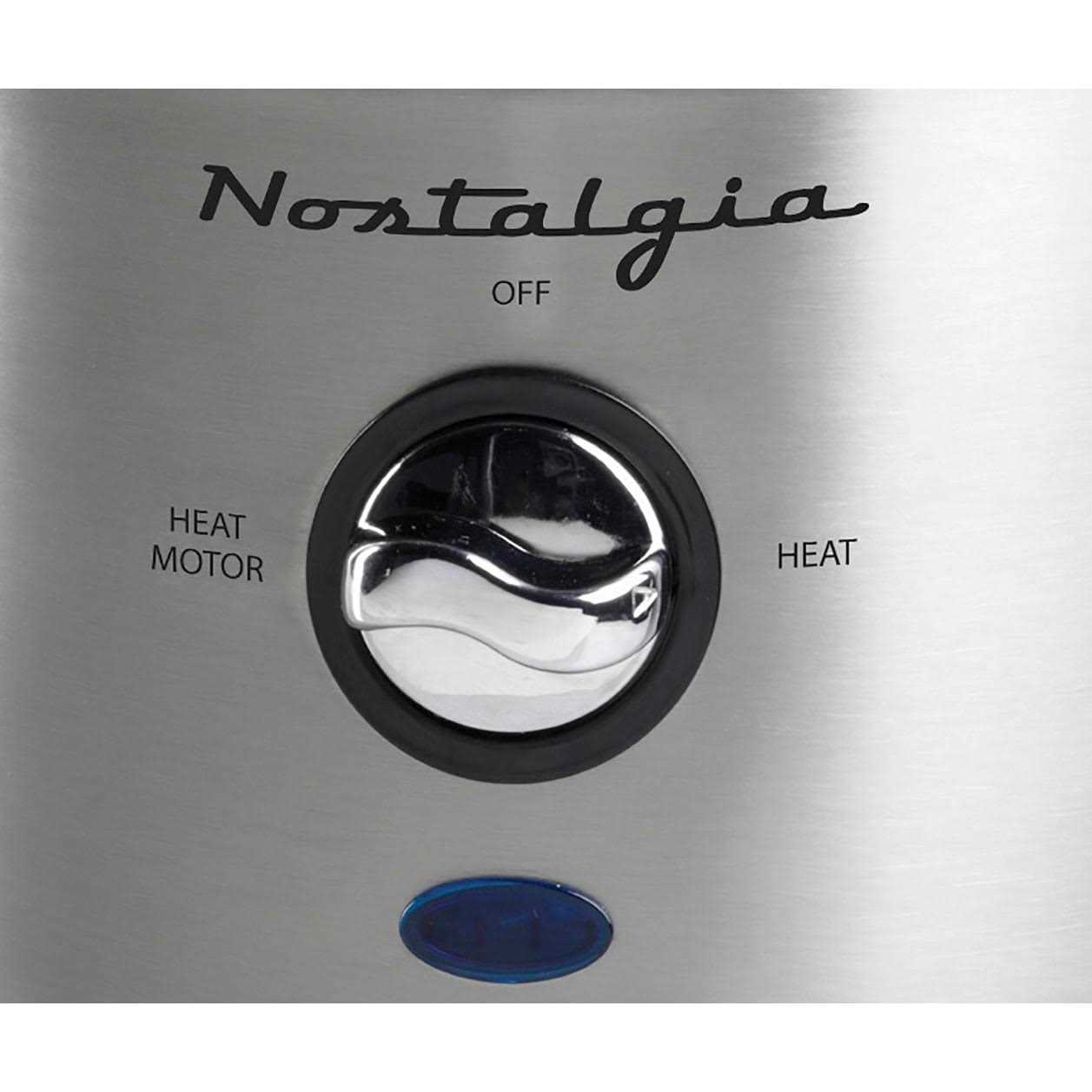 Nostalgia 2 Pound Stainless Steel Cascading Fondue Fountain Chocolate