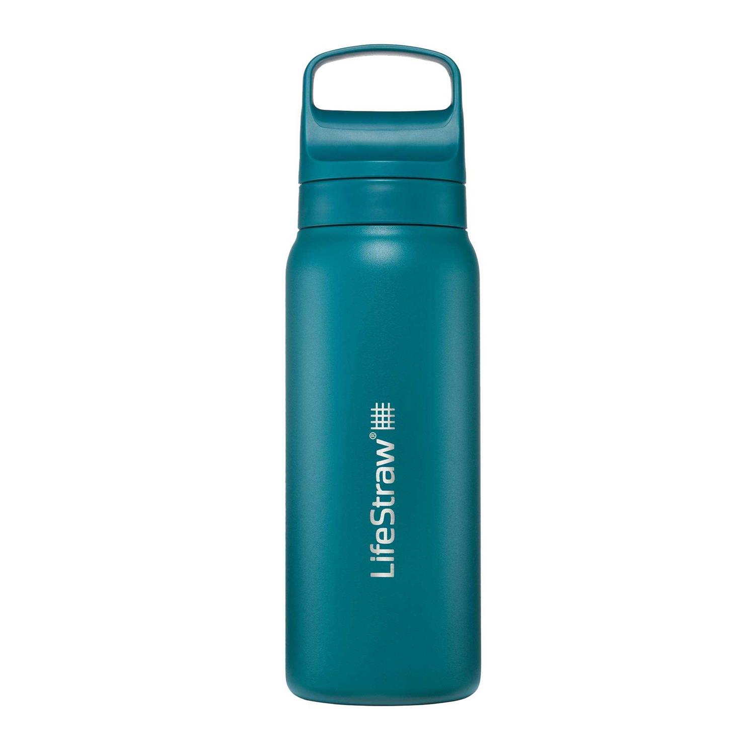 LifeStraw Go Series Stainless Steel Water Bottle with Filter